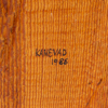 GUNNAR KANEVAD, väggrelief, furu, signerad och daterad 1986