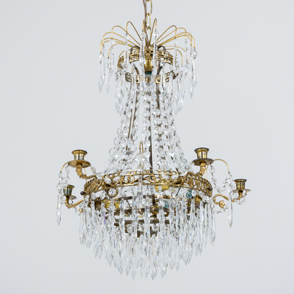 LJUSKRONA, empirestil, 1900-talets andra hälft