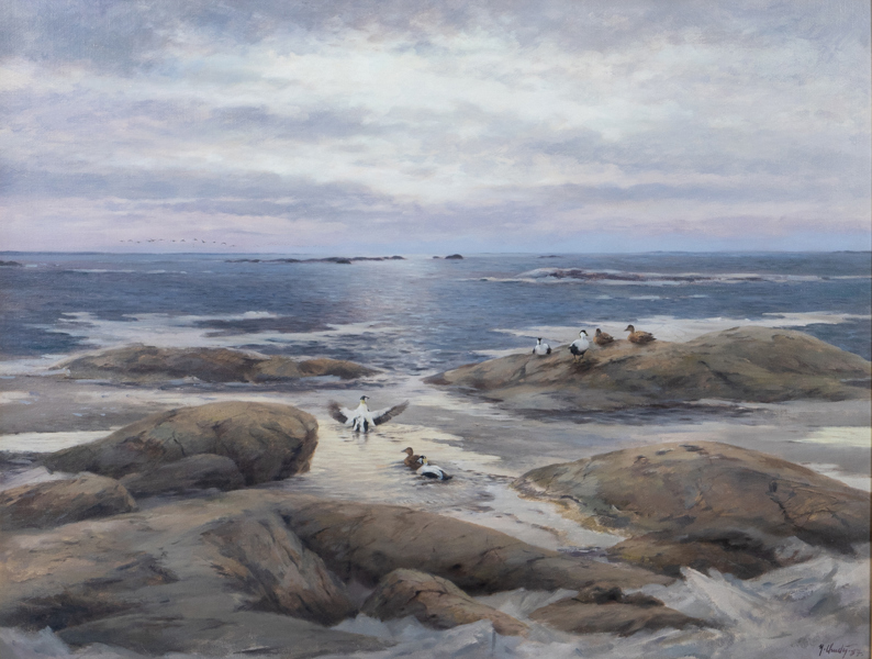 JAROSLAW CHUDY, olja på duk, signerad och daterad -87