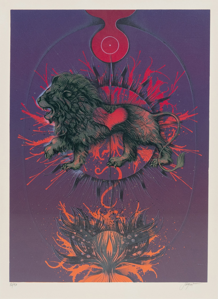 PIERRE JACQUOT (1929-2009), färglitografi, signerad och numrerad 72/150