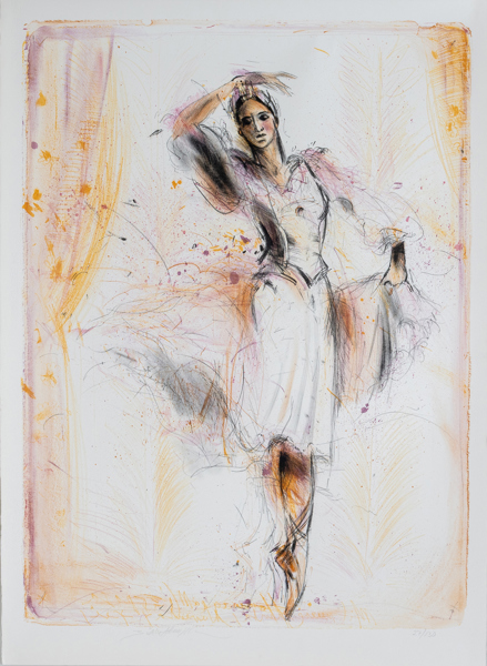 BO ÅKE ADAMSSON, färglitografi, signerad och numrerad 27/30