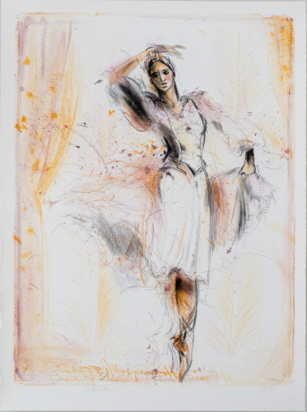 BO ÅKE ADAMSSON (född 1941), färglitografi, signerad och numrerad 26/30