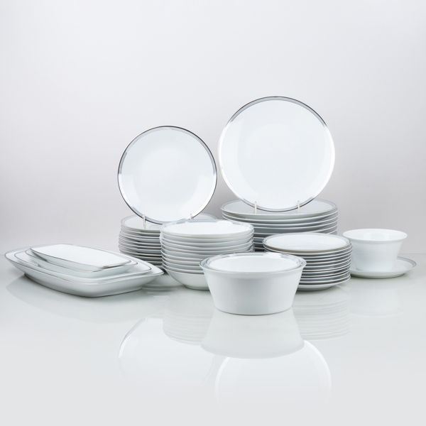 MATSERVIS, 54 del, porslin, Rosenthal, Tyskland, 1900-talets mitt