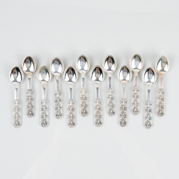 MOCKASKEDAR, 12 st, silver, 1900-tal