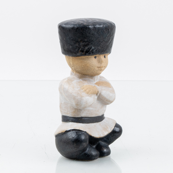 LISA LARSON, figur, stengods, "Ivan", ur serien "All världens barn", Gustavsberg