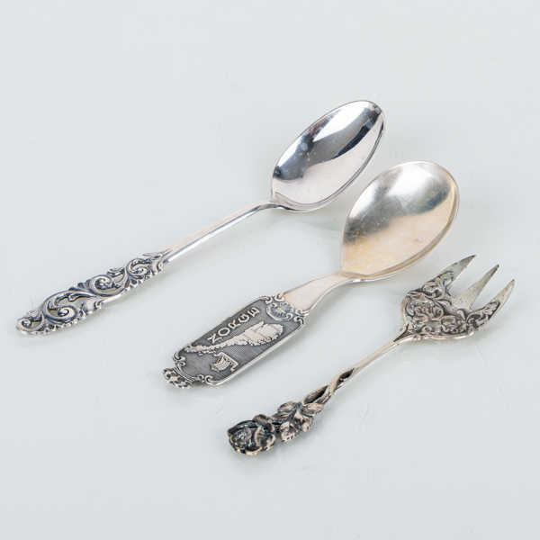 BESTICK, 3 del, silver, 1900-tal