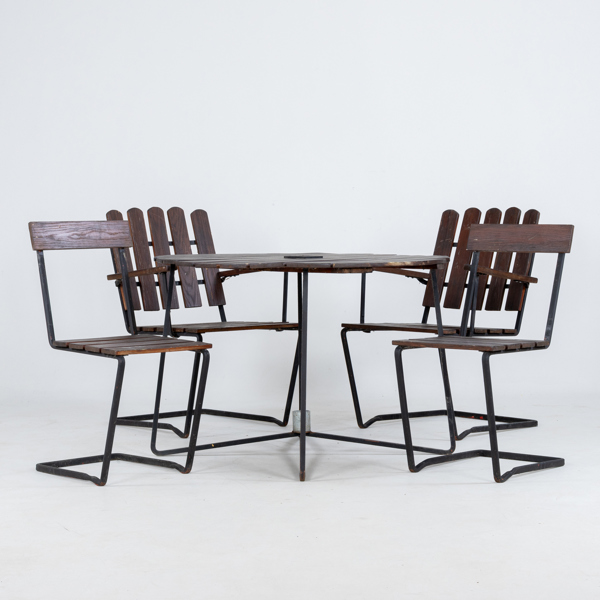 TRÄDGÅRDSMÖBEL, 5 del, Grythyttan, sannolikt 1900-talets mitt