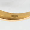 ENSTENSRING, 18k guld, sannolikt Italien, tot vikt ca 6,3 g