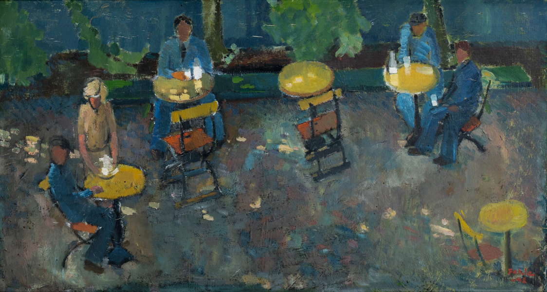 GUSTAF ADOLF FAHLE (1906–1989), olja på duk, signerad och daterad -42