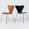 ARNE JACOBSEN, 6 st stolar, "Sjuan", för Fritz Hansen, tillverkade 2016
