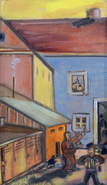 GOTTFRID GRAFSTRÖM (född ?), olja på duk, signerad