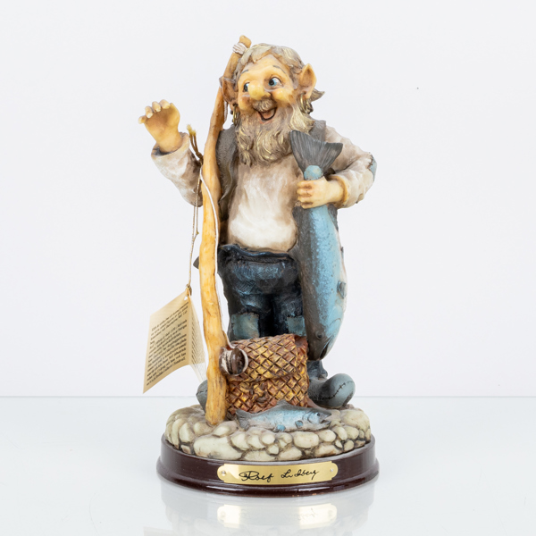 ROLF LIDBERG, figur, konstmassa, RBA Olofström