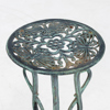 PIEDESTALER, 1 par, gjutjärn, 1900-/2000-tal