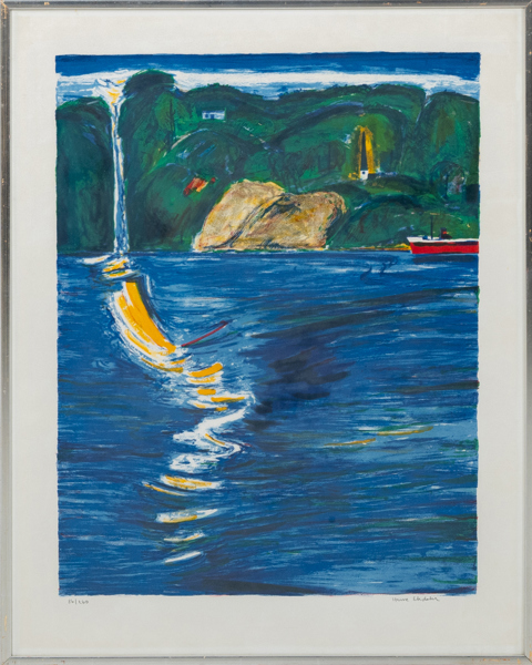 HANS EKDAHL (född 1933), färglitografi, signerad och numrerad 86/260