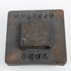 LJUSSTAKAR, 1 par, gjutjärn, Stafsjö bruk, 1900-talets mitt