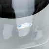 VASER, 2 st, glas, bla Orrefors, 1900-talets mitt