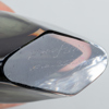 VASER, 2 st, glas, bla Orrefors, 1900-talets mitt