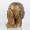 OIDENTIFIERAD KONSTNÄR, skulptur, brons, monogramsignerad XA samt med gjutarstämpel H Bergman cire perdue, daterad 68