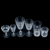 SERVISGLAS, 41 del, Cristal d'Arques, Frankrike, 1900-talets andra hälft
