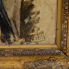OIDENTIFIERAD KONSTNÄR, olja på pannå, 1800-/1900-tal, signerad Morelli