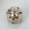 VIKTER, 8 st, bla mässing från Skultuna, 1800-/1900-tal