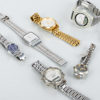 SAMLING ARMBANDSUR, 8 st, stål, bla Casio, Tajms, Citizen, 1900-tal