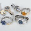 SAMLING ARMBANDSUR, 8 st, stål, bla Casio, Svalan, Lorus, 1900-tal