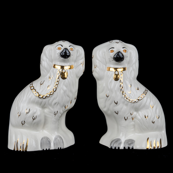 FIGURINER, 1 par, flintgods, Beswick, England