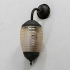 FASADBELYSNING, patinerad metall och glas, 1900-talets mitt