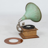 TRATTGRAMMOFON, 1800-/1900-tal