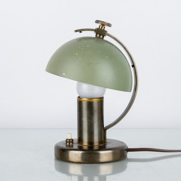 ERIK TIDSTRAND, bordslampa/vägglampa, funkis, Nordiska Kompaniet, Sverige, 1930-tal