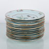 TALLRIKAR, 15 st, porslin, Kina, Qianlong (1736-1795)