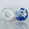 TALLRIKAR, 2 st, porslin, Kina, 1700-/1800-tal