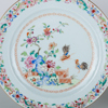 TALLRIKAR, 2 st, porslin, Kina, 1700-/1800-tal
