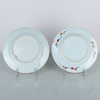 TALLRIKAR, 2 st, porslin, Kina, 1700-/1800-tal