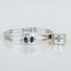 ARMBAND OCH RING, silver, 1900-tal
