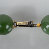 COLLIER MED HÄNGE, jade och sterlingsilver, 1900-tal