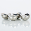 HELLE DAMKJÆR, 4 st ljusstakar, rostfritt stål, "Bloom", Georg Jensen, Danmark