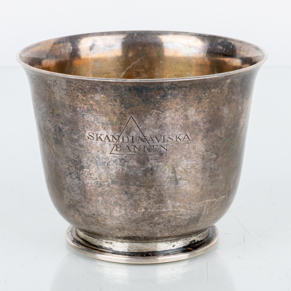 BORGILA, skål, silver, Stockholm 1970