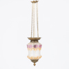 MÅNSKENSAMPEL, glas, 1800-tal