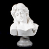 SKULPTUR, marmor, troligen 1900-talets andra hälft