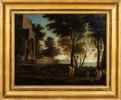 OKÄND KONSTNÄR, olja på duk, 1700-/1800-tal
