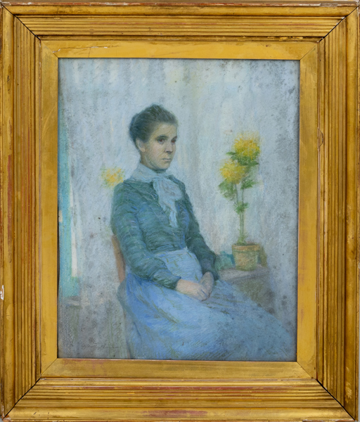 WILLIAM WESTLEY MANNING (1868-1954), pastell, signerad