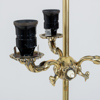 GOLVLAMPA, mässing, 1900-talets mitt