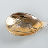 KAFFESKEDAR, 6 st, silver, svenska stämplar 1955