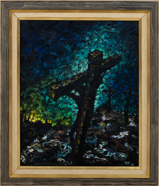 JOHNNY OPPENHEIMER (1923-2005), olja på duk, signerad och daterad 1958
