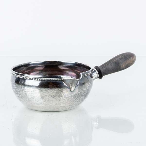 GEORG JENSEN, såskanna/konjaksvärmare, sterlingsilver, modell 55B, Köpenhamn 1933-44