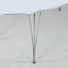 BRUNO MATHSSON OCH PIET HEIN, matbord, "Superellips", Fritz Hansen, Danmark