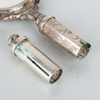 HANDSPEGEL / PUDERDOSA, silver, 1900-talets första hälft