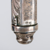 HANDSPEGEL / PUDERDOSA, silver, 1900-talets första hälft